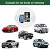 GIORDON 2 Way Car Alarm System LCD Complete Kit PKE Automatic Lock and Unlock Function Bluetooth APP Remote Engine Start