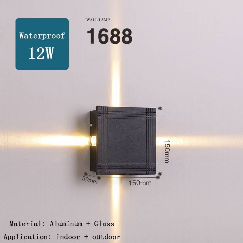 Adjustable Beam Angle Waterproof IP65 Wall Lamp LED Nordic Modern Lights Outdoor Garden Gate Balcony Courtyard Wall Light