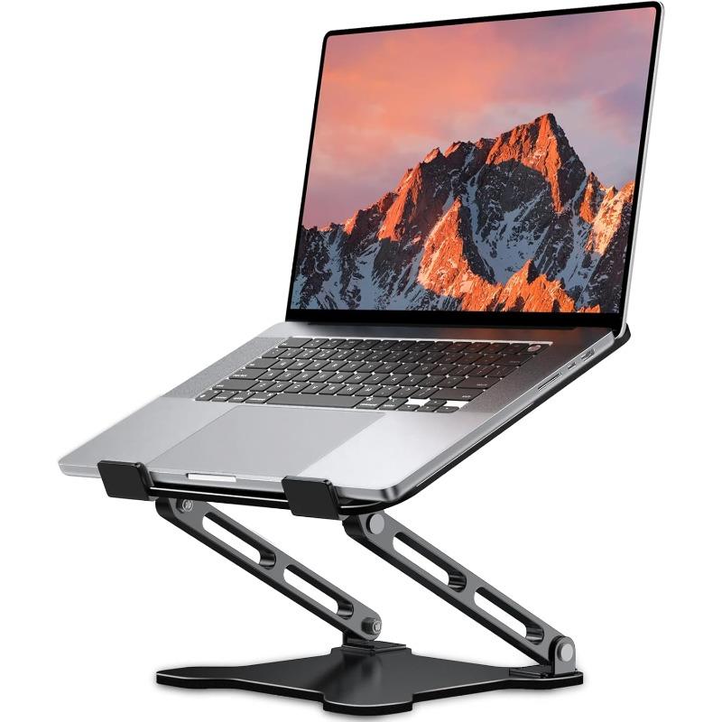 1PC notebook bracket desktop hollow heat dissipation bracket folding lift suspended laptop bracket