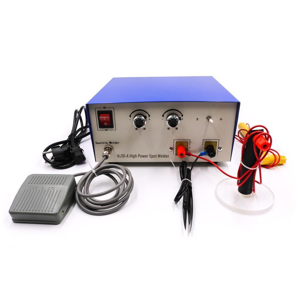 Portable 100A Handheld Ultrasonic Spot Welder for Gold and Silver Jewelry