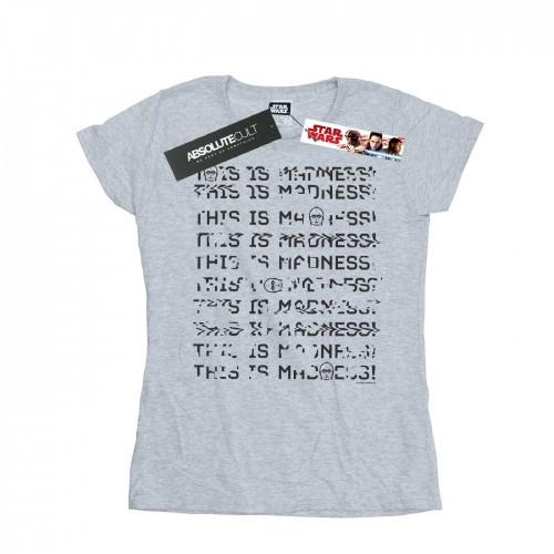 Star Wars Womens/Ladies C-3PO Glitch Cotton T-Shirt