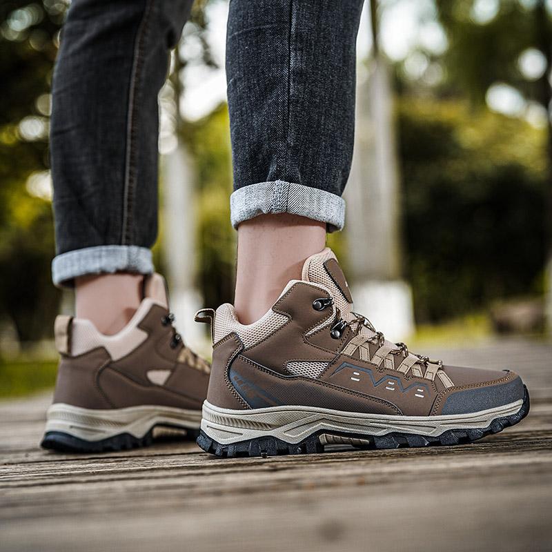 Breathable Hiking Shoes Men Women Outdoor Sports Shoes Wear-resistant Trekking Climbing Shoes Anti-collision