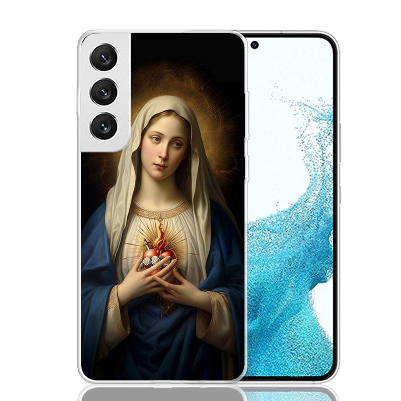 Virgin De Guadalupe Virgen Mary Phone Case For Samsung Galaxy S26 S25 Edge S24 S23 FE S22 Ultra S21 Plus S20 + Fundas Cover Coqu