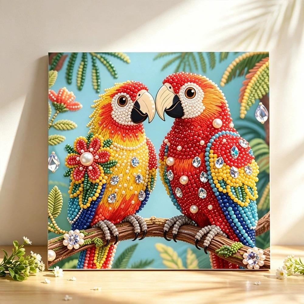 Handmade Cat Pearl Painting Hanging Decoration Painting Kit DIY Pearl Painting Kids Toy