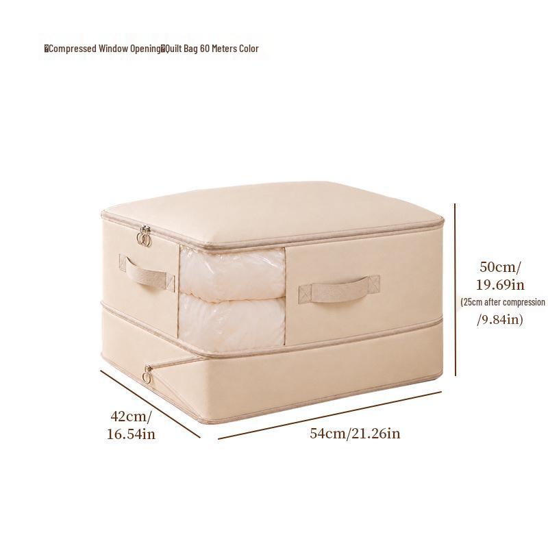 Portable Large Capacity Quilt and Clothes Storage Bag