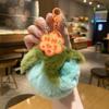 Plush Peach & Persimmon Pendant Keychain - Good Luck Bag Charm