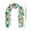 180cm Künstliche Eukalyptus-Blumengirlande mit , für Zimmer Zuhause Zeremonie Hochzeitsdekoration