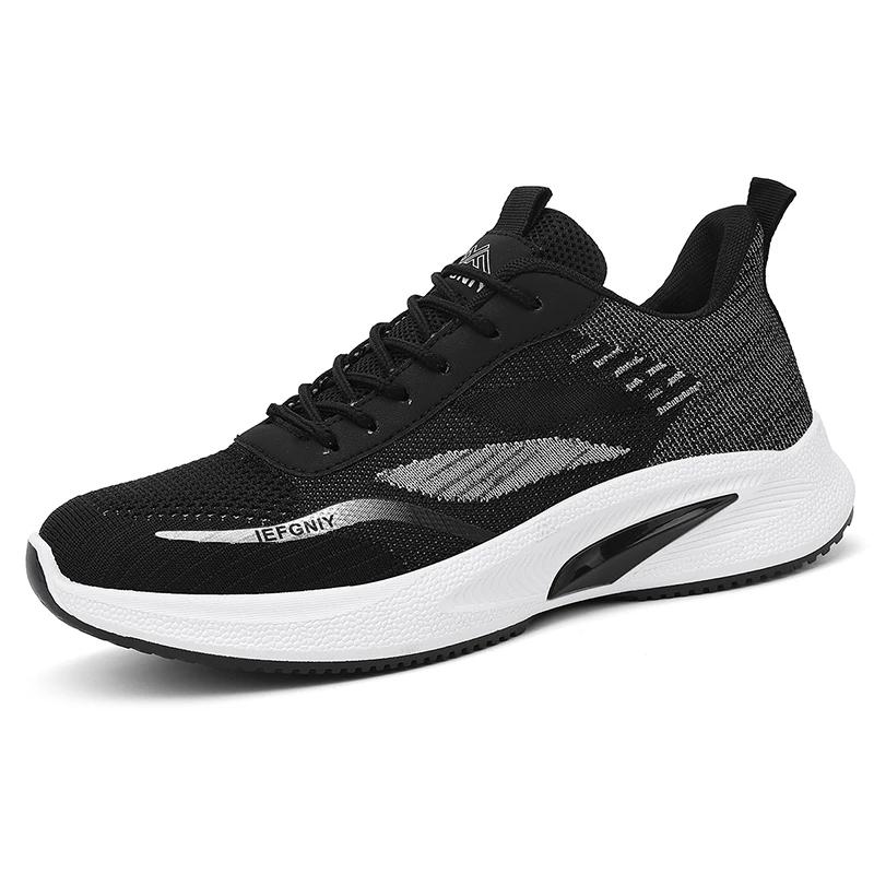 High Quality Lightweight Sneakers Men Fashion Casual Running Shoes For Men Non-Slip Hiking Mesh Breathable Shoes Tenis Masculino