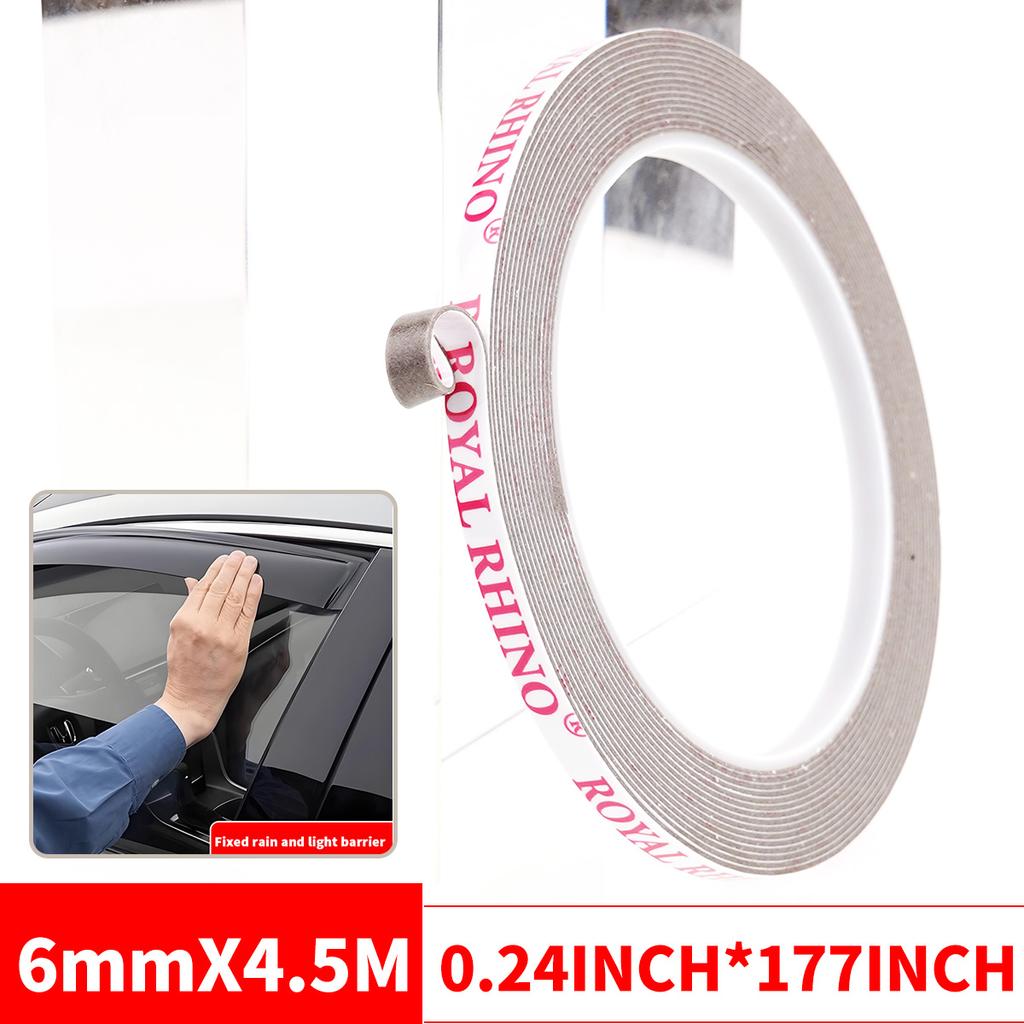 4.5m Double Sided Adhesive Tape High Viscosity Car Fixed Adhesive High Temperature Resistant Waterproof No Trace Adhesive