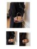 2024 Autumn/Winter Small High-End Fashion Handheld Bowling Bag & Crossbody Commute Shoulder Bag for Women.