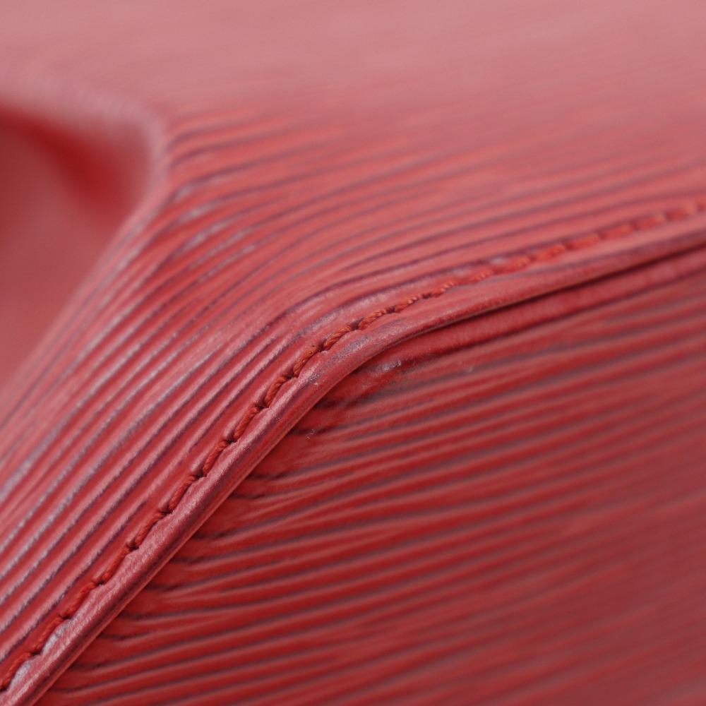 LOUIS VUITTON Sack de Paul Shoulder Bag M80207 Castilian red Red Epi Leather Women Used