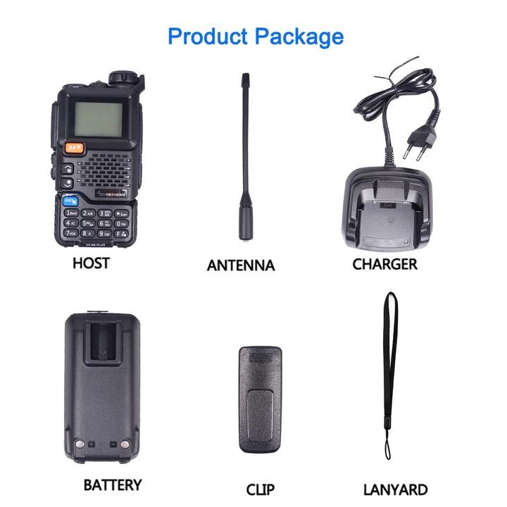 Quansheng UV-K5 Series Dual-Band High-Power Outdoor Walkie-Talkie
