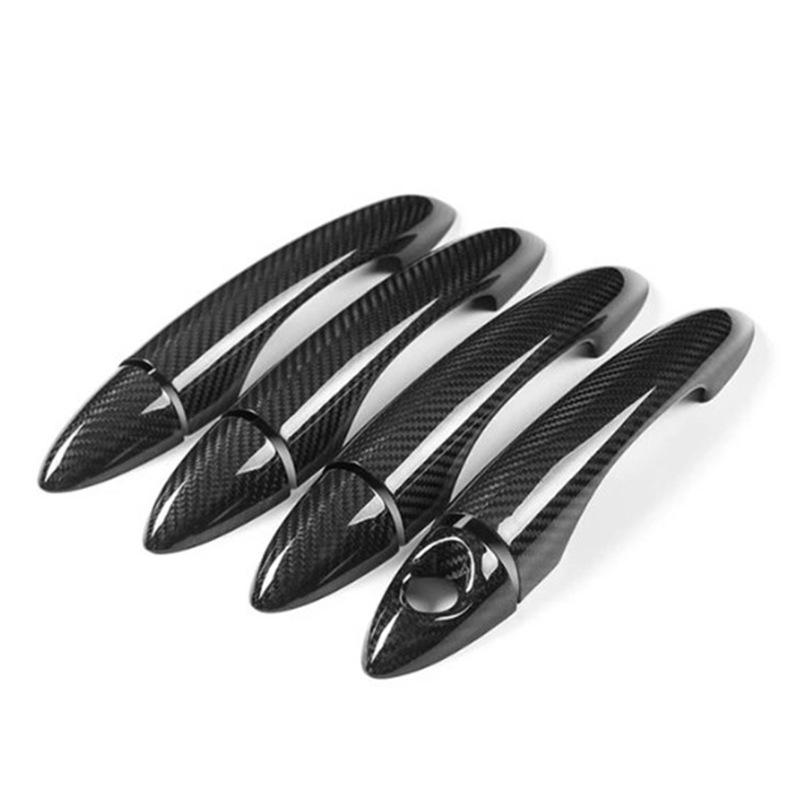 Alfa Romeo Giulia (2017-2022) Carbon Fiber Exterior Door Handle Pattern