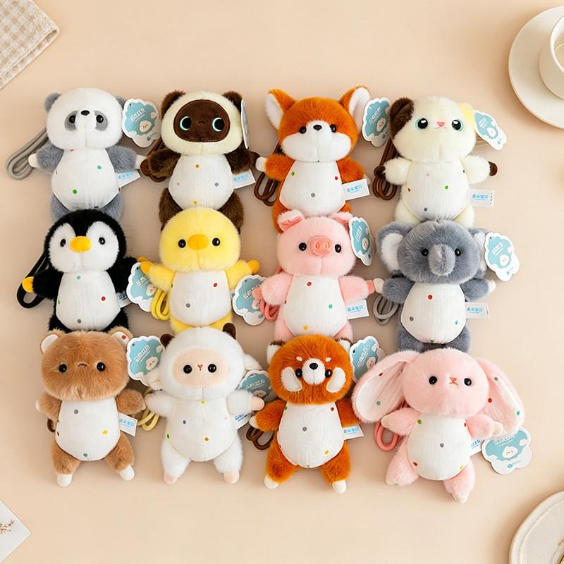 Magnete da Frigorifero Cartoon Panda con Peluche per Decorazione Camera dei Bambini