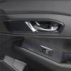 A03E-For Honda Accord  2024 11Th Car Inner Side Door Handle Bowl Cover Trim Interior Accessories (ABS Carbon Fiber)