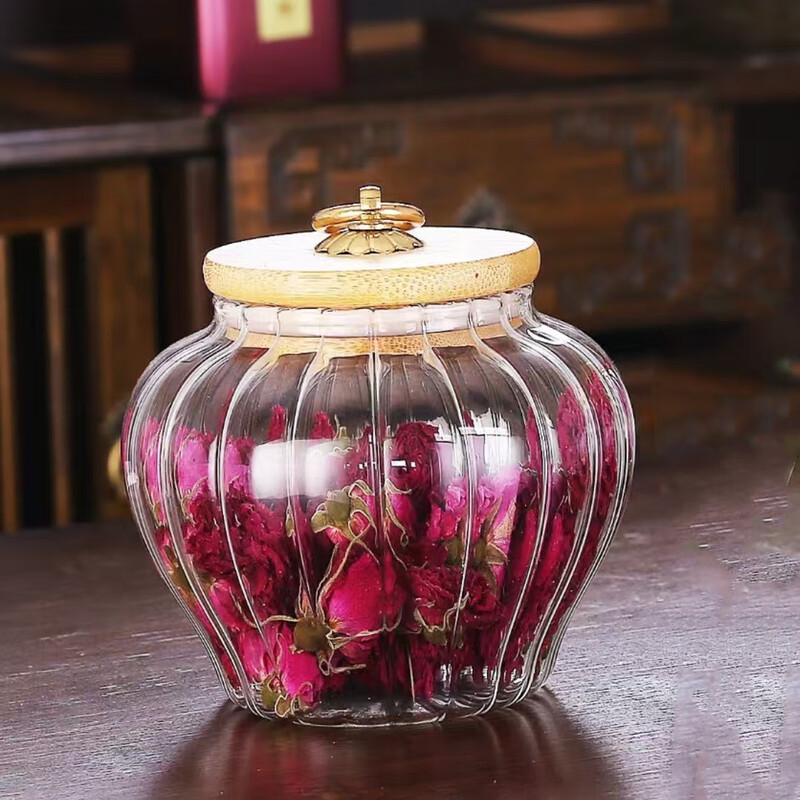 Glass Tea & Coffee Storage Jar