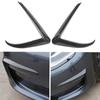 Pack of 2 Carbon   Fog Light Throwers for Car Accessories, Front Fog Light Thrower Cover, Self-adhesive, Scratch  , Water