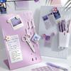 With Pegboard Magnetic Display Board Vertical Desktop Storage Rack  Desktop Organization