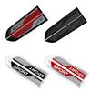 AAAIY1 2 Piezas Insignia de Coche Guardabarros Lateral Decoración de Carrocería Metal SPORT LINE Emblema Pegatina para Karoq Kodiaq Rapid Yeti Octavia Superb Fabia