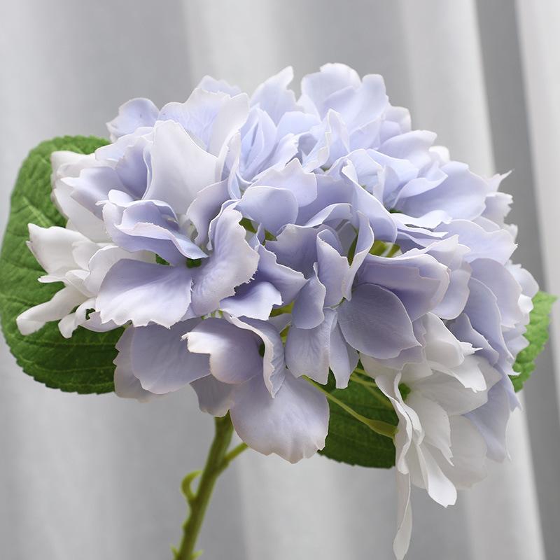 Hydrangea Flower Simulation Bouquet Wedding Home Living Room Decoration Fake Flower Decoration