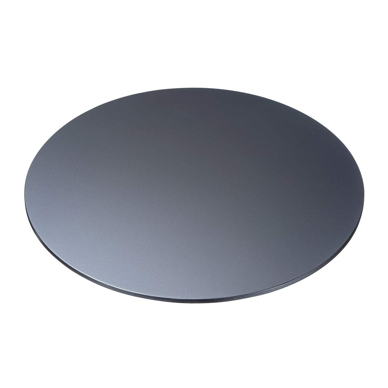 

E-Supply Rotating Stand, Aluminum, 10kg Load Capacity, 22cm Diameter, 9mm Thickness, for TVs, Displays, Monitors, PCs, Projectors, Small and Slim Desi