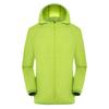 Unisex Solid Color Waterproof Sunscreen Packable Ultralight Windbreaker