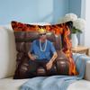 DDaniel Larson Selfie Cushion Cover Square Pillow Bedroom Sofa Leisure Comfort Living Room Home Decoration X