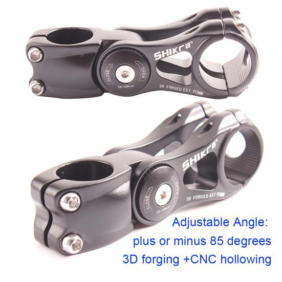 Adjustable 85 Riser 31.8mm Fitting Stem for Mountain Bike Bicycle Cycling Part