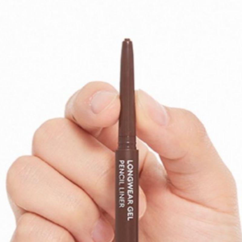 MISSHA Long Wear Gel Pencil Liner Waterproof Smudge Proof Eye Liner Long Lasting Makeup 0.14g