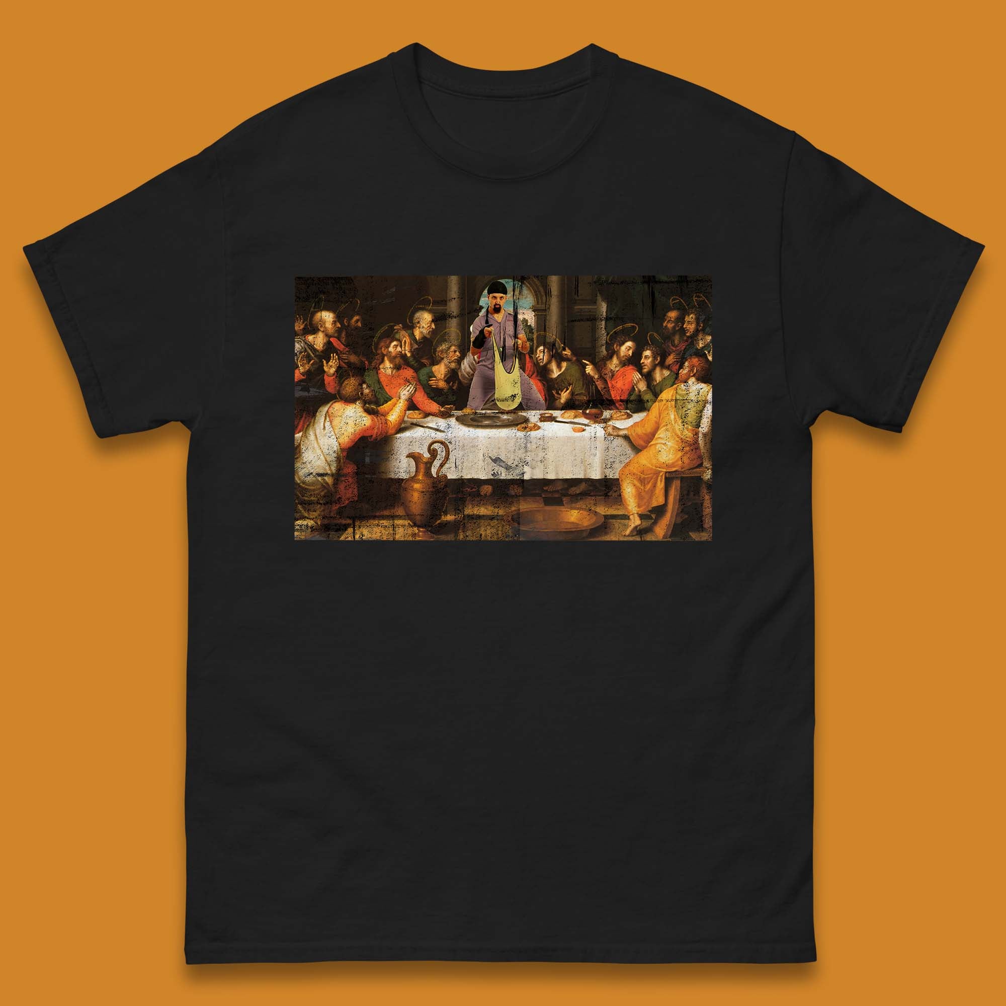 Jesus Quintana Last Supper Christmas Mens T Shirt Womens Tops Tees S