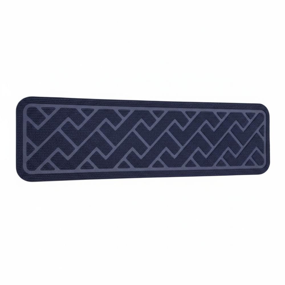 1pc Durable 8x30 Inch Stair Treads Non-Slip TPR Backing Stair Mats Noise Reduction Self-adhesive Stair Runner Rugs Home Decor