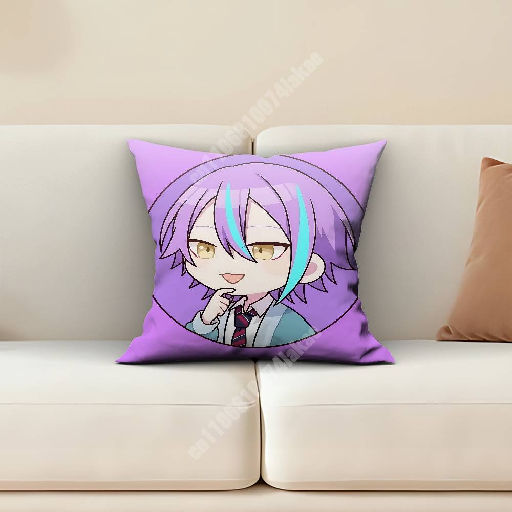 Wonderlands Showtime Rui Kamishiro Pillow Cover Cushion Case Sofa Couch Home Gaming Room Decoration