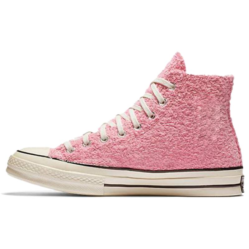 Converse Chuck Taylor All Star 70 High 'Fuzzy Bunny' Comfortable & Stylish Abrasion & Warmth High Top Espadrilles Unisex Pink