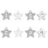 4Pcs Star Shaped Silicone Molds for Epoxy Resin, Candlestick, Candle Holder, Home Decoration, Plaster Silicone Mold