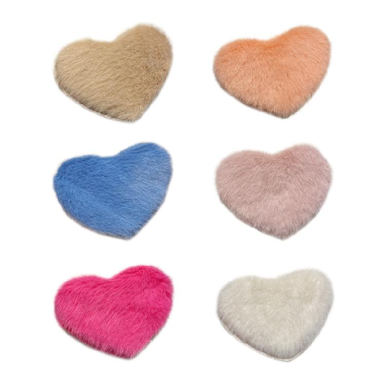 Plush Duckbill Heart Hairpin Birthday Spring Girl Headwear Party Hair Clip