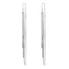 Korean Dongdaemun Long Chain Tassel Anti-lost Silver Earrings for Women