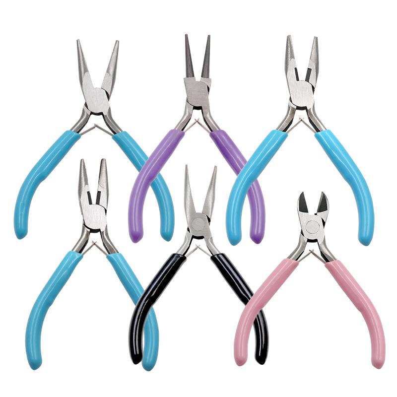 Jewelry Pliers: Multi-Purpose DIY Tool with Cutting Edge, Serrated and Smooth Jaws