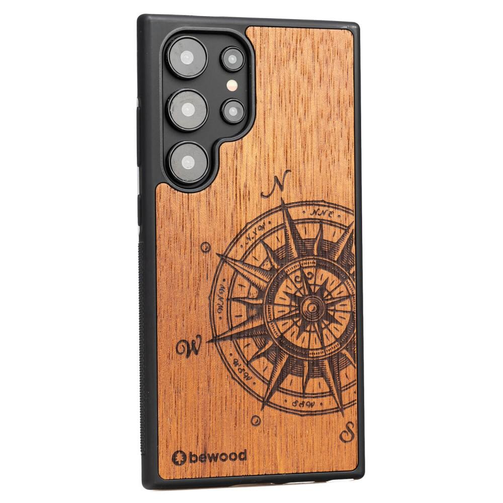 Bewood Wooden Case for Samsung Galaxy S25 Ultra traveler merbau