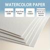 100 Sheets A4 Acid-Free Watercolor Paper for Wet Dry Media Artists Beginners Professionals Use