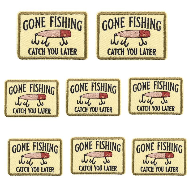 5pcs Cartoon Patch Letter Slogan Embroidery Patch Iron On Patches For Clothing Thermoadhesive Patches For Clothes Jeans Sew Diy