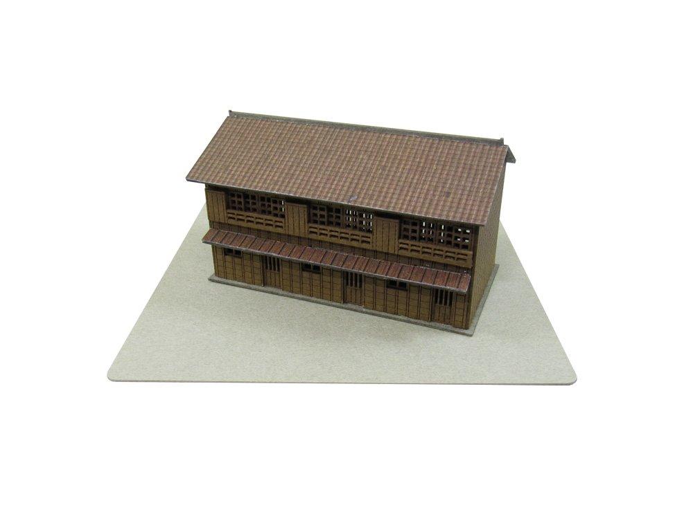 Sankei Miniature Art Petit Row Papercraft 1/220 House-1