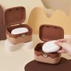 Creative Rabbit Soap Container With Double Layer Waterproof Travel Soap Holder For Bathroom Or Travel