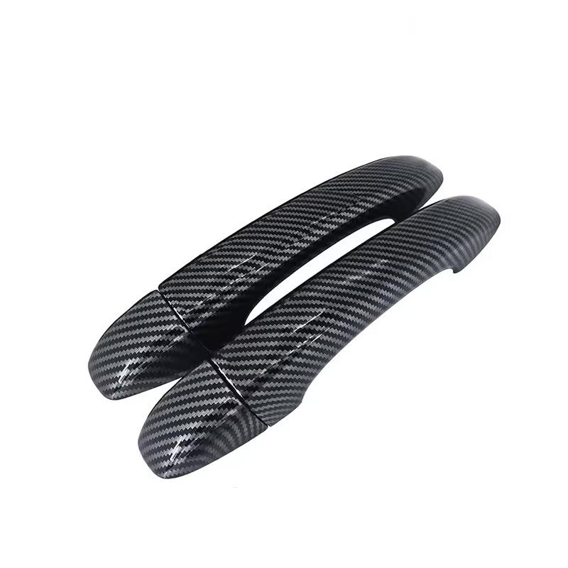 Gloss Black Door Handle Trim for 2016-2023 Renault Megane MK4