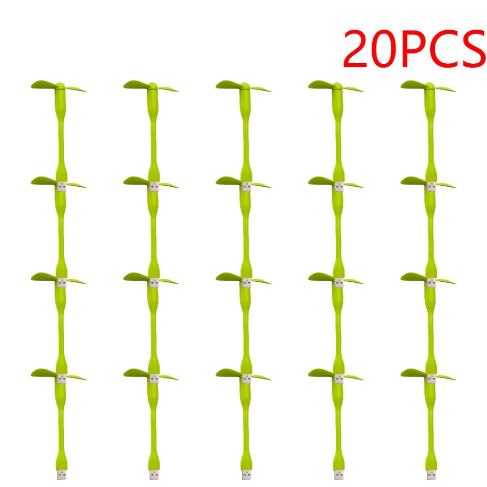 1-50pcs Flexible Portable Mini Fan for Power Bank Notebook Computer Summer Travel Cooling Cooler Mobile Phone USB Gadgets Fans