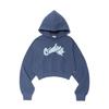 Women'S Cardillo Crop Hoodie (Dark Blue)