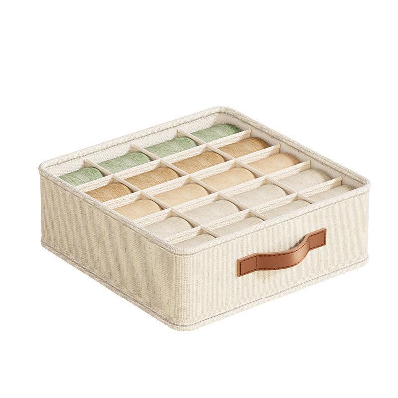 Tianshan Hemp Underwear Storage Box – Multifunctional Drawer Organizer for Bedroom, Dorm, or Wardrobe