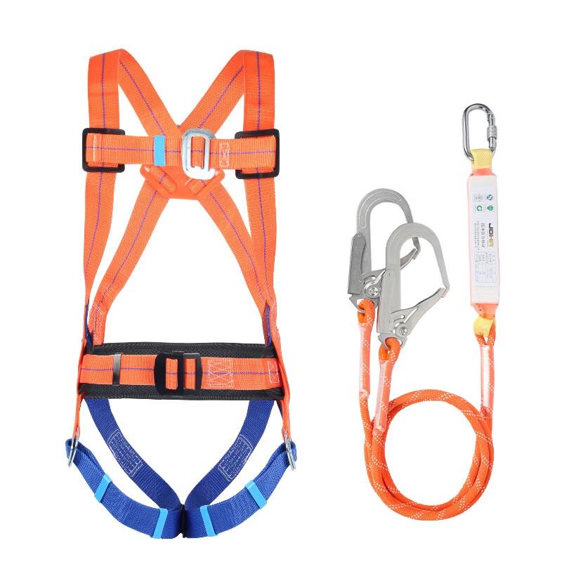 High-Altitude Safety Lanyard with Double Hooks