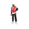 Nike Color Block Long Sleeve Jacket With Animal Embroidery On The Back Kids Jackets Red DV3103-657