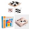 Wooden Childrens Toy Cubes Building Blocks For Spatial Thinking Educational Play