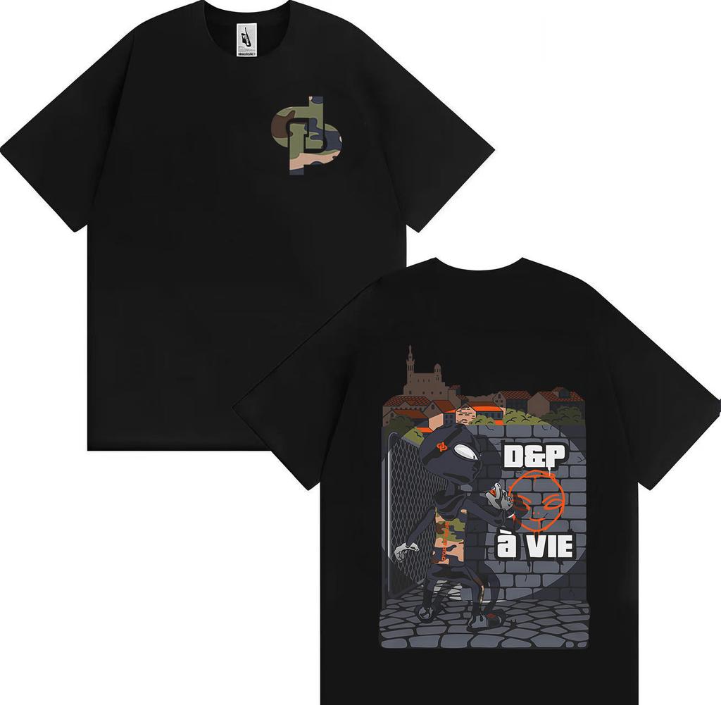 Rapper Jul New Album Graphic Print Loose Tshirt Man Woman Fashion Gothic Casual T Shirt Shortsleeved Cotton Oversized Cozy Tops